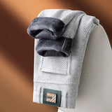 Autumn and Winter Jacquard Casual Pants for Men