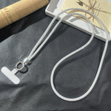 Niche INS Style Creative Rhinestone Mesh Rope, Mobile Phone Strap