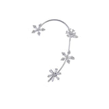 Rotating Flower No Piercing Women's Ear Hangings