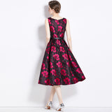 Daily Casual Wear, Western Style Evening Vest Dress