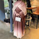 Women's Muslim Dress, Galaxy Flash Robe Suit