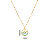 Whale Pendant Clavicle Chain, Women's Fashion