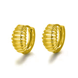 European and American INS Style, Simple Thread Croissant Earrings