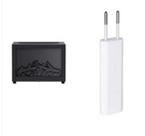 3D Flame Fireplace Aromatherapy Machine, Colorful Essential Oil Diffuser, Home Large Fog Volume Humidifier