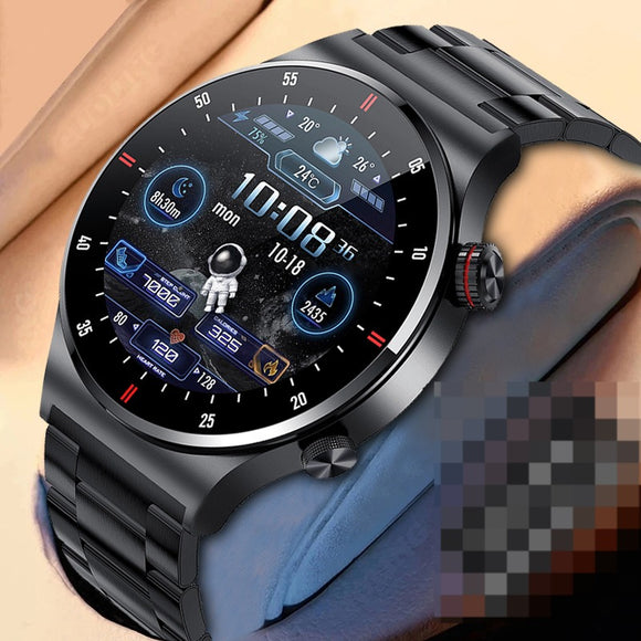 QW33 Smart Watch with Heart Rate, Blood Pressure & Blood Oxygen Monitoring, Music Control, Camera Shutter, Step Counting & Bluetooth Calling