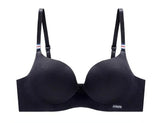 Ice Silk Chest Gather Dailywear Bra – Seamless Push Up Comfort (Pack of 2)