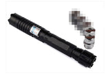 450nm Blue Laser Pointer Flashlight 3000mW – Aluminum Body, Sleek Design