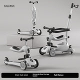 Children's Multifunctional Music Flash Scooter