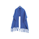 Solid Color Warm Shawl – Polyester Fabric Neck Wrap