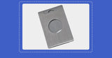 Square Stainless Steel Cigar Cutter Knife