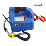 Portable Mini Electric Hoist 220V – Small Household Crane with Wire Rope