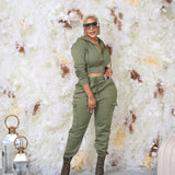 Women's Casual Sweater Pants Suit