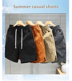 Drawstring Shorts, Men's Fashion, Loose Cargo Beach Pants