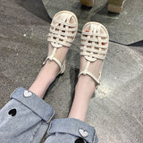 Women's Fashion Outerwear Flats, All-match Sandals