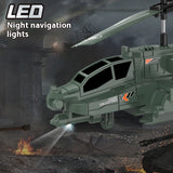 Apache Remote Control Helicopter with Gyroscope and Anti-fall Stability