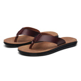 Casual Outdoor Breathable Slippers, Cross-border Plus Size Soft Bottom Flip-flops, Beach Shoes