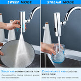 Kitchen Waterfall Outlet Splash Proof Universal Rotating Bubbler Multifunctional Water Nozzle Extension Faucets