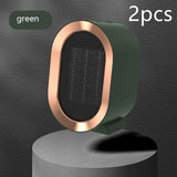 Desktop Electric Heater, Mini Portable Fan Heater, 220V PTC Ceramic Heating Warm Air Blower, Home Office Warmer Machine