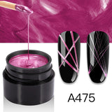 Nail Art, Metal Brushed Nail Glue