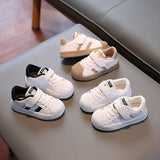 Toddler Shell Toe Casual Sneakers for Boys & Girls – Non-slip Velcro Soft Sole Kids' Shoes