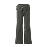 Men and Women’s Straight Cargo Pants – American Style Fashion Utility Trousers