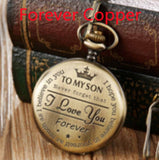 LOVE FOREVER - Quartz Pocket Watch