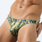 Camouflage Men's Bottoming Flared Briefs