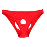 Triangle Men's Transparent, Ice Silk Open Crotch Underwear (Pack of 2)