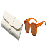 Summer Driving Sun Protection Polarized, Light One Mirror Dual Use Anti Glare Trendy Sunglasses