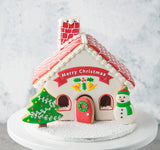 DIY Baking Christmas Snowman House Cutter Moulds