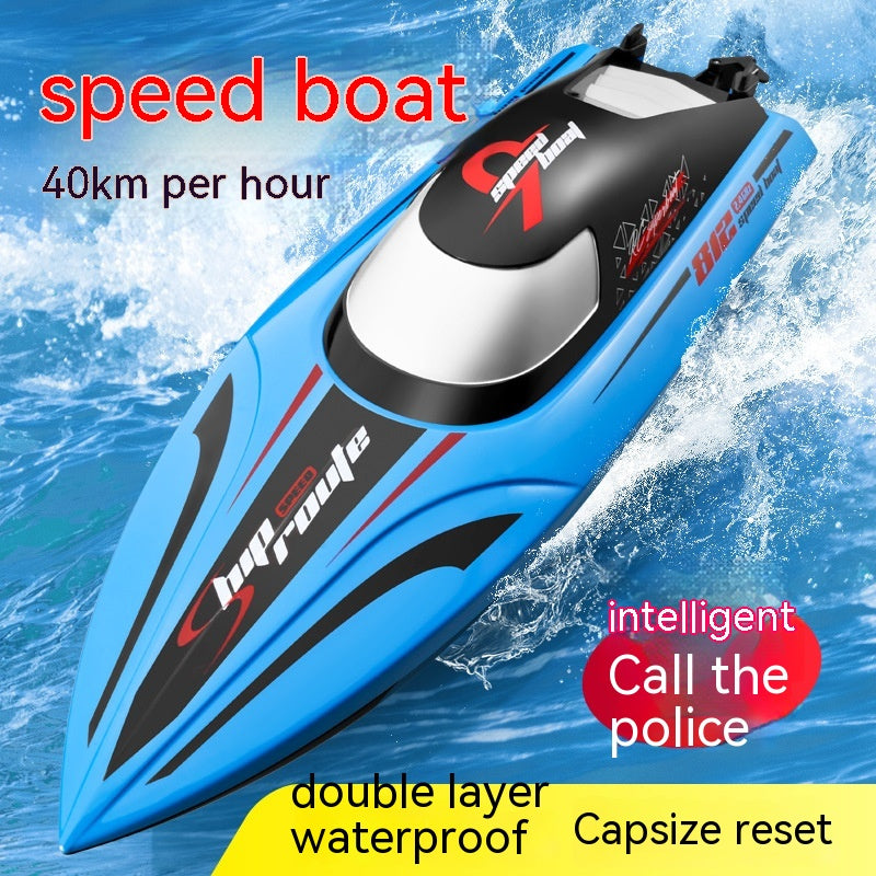Remote Ship Remote-control Ship Toy, Endurance Electric High-power Speedboat Model ...