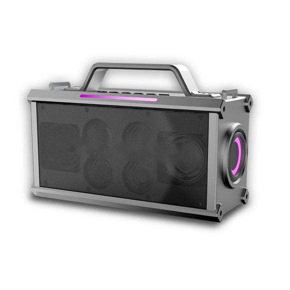Wireless Bluetooth Speaker, Home Karaoke, Outdoor Audio System, Portable Subwoofer with Microphone, High-quality Stereo