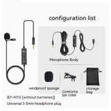 Omnidirectional Universal Lavalier Microphone