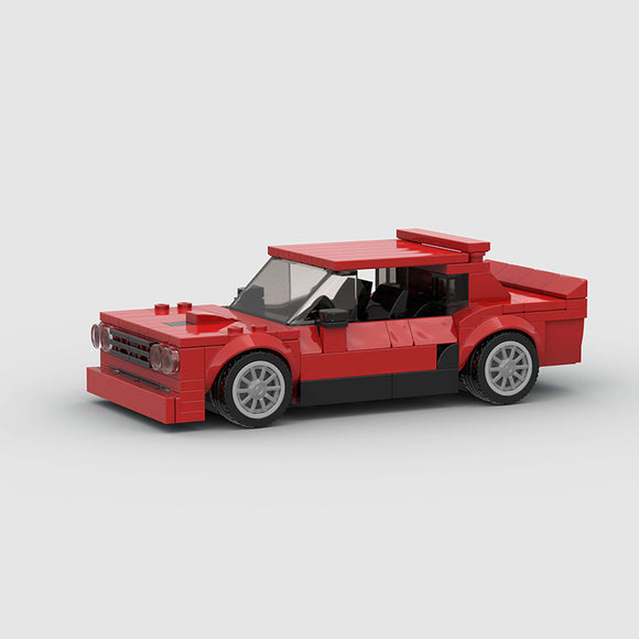 Sports Car Racing Model, Assembled Building Blocks Toys