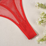 Fishnet Low Waist, Adjustable Pant Belt, T-back Shorts, Women's Fashion