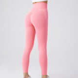 Seamless Fitness Pants, Tummy Control, Workout, Running, Yoga Leggings for Women