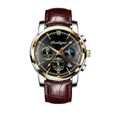 Multifunctional Men's Luminous Waterproof Quartz Wrist Watch