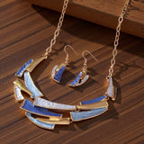 Bohemian Fashion Zinc Alloy Necklace and Earrings Set
