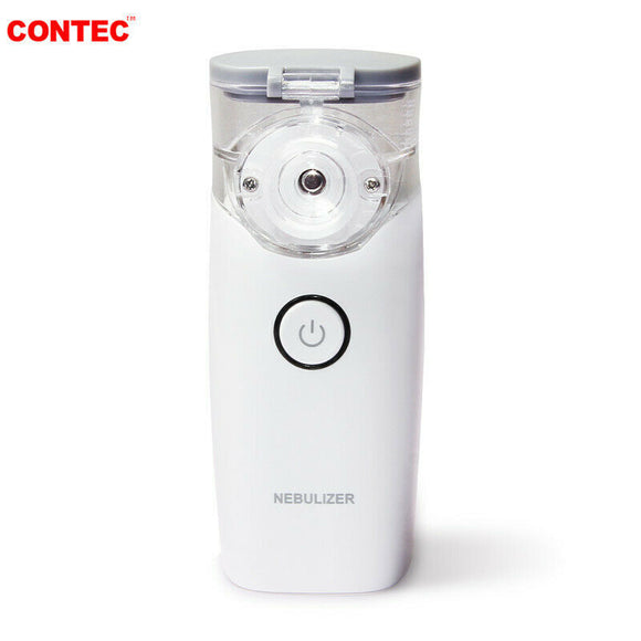 CONTEC NE-M01L Nebulizer, Portable Handheld Compression Mesh Ultrasonic Machine with Rechargeable Battery