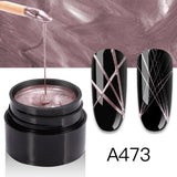 Nail Art, Metal Brushed Nail Glue