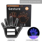 Car Gesture Finger Lights, Vehicles' Multifunction Prompt Warning, Decorative Gadgets
