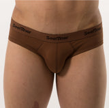 Men's Cotton Stretch, Low Waist Sports Briefs (Pack of 2)