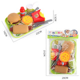 DIY Assembly Simulation, Children's Hamburger Play House Toy