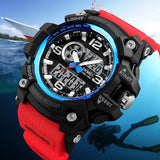 Men's Sports Multifunctional Waterproof Electronic Watch