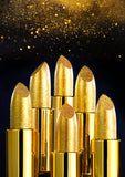 Velvet Matte, Non-stick, No Fade, Fashionable Shiny Gold Cup Powder Lipstick