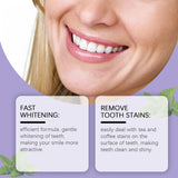 Purple Teeth Whitening Strips – Dry Application Instant Brightening Dental Care
