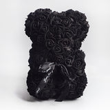 Valentine's Day Gift Rose Bear, Eternal Flower Rose Teddy Bear, PE Foam Toy for New Year's Eve