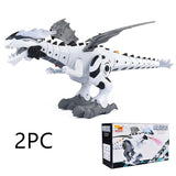 Sound and Light ABS Dinosaur Robot Toy for Kids – Interactive Educational Model