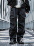 Straight Cargo, Men's Multi-pocket Paratrooper Pants