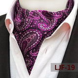 British Style Men’s Jacquard Polyester Scarf